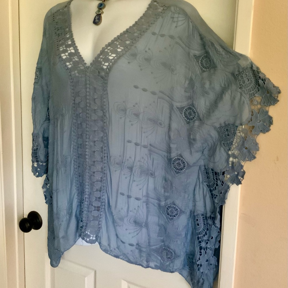 MADE IN ITALY…boho caftan top